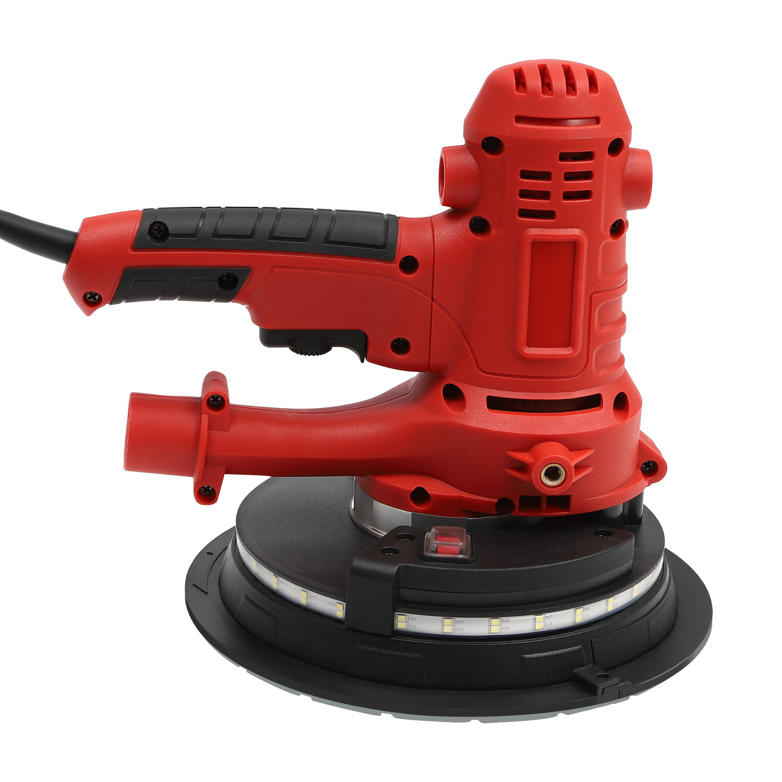 1200W Electric Drywall Sander 7in Variable Speed with LED Light Strip