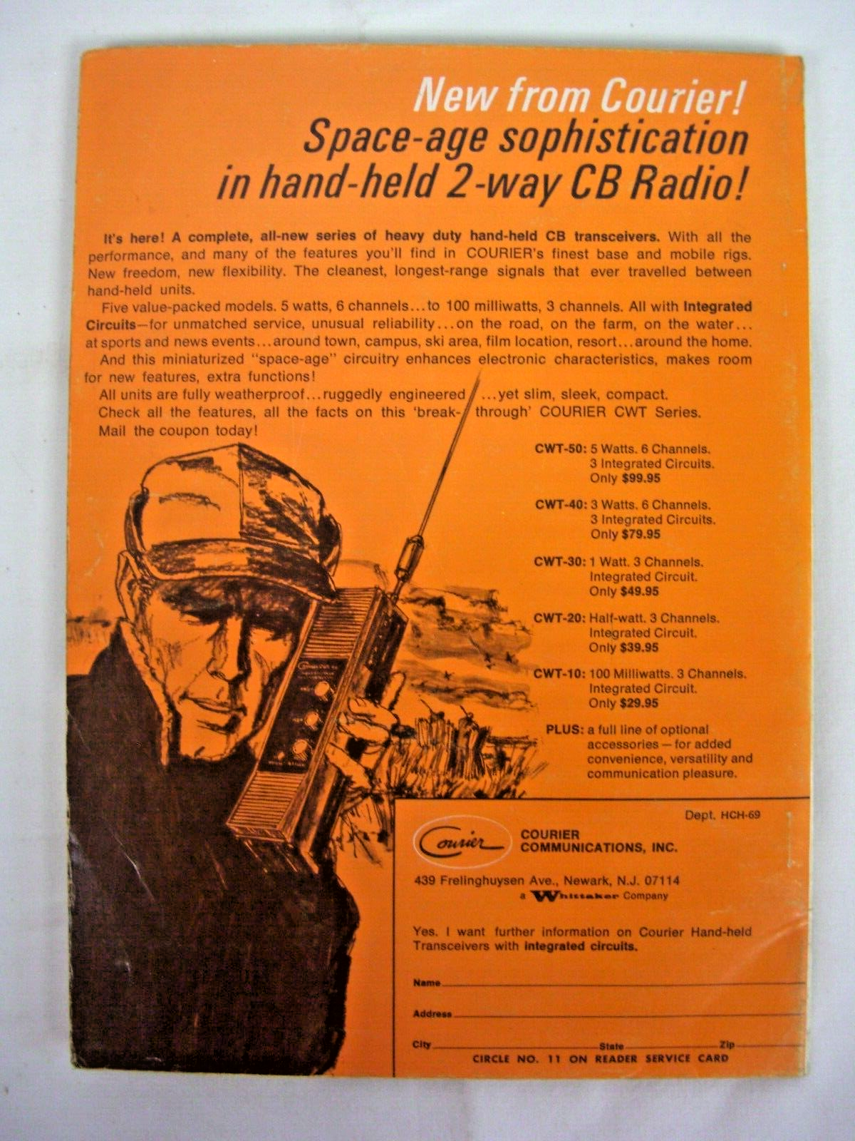 Popular Electronics Communications Handbook 1969