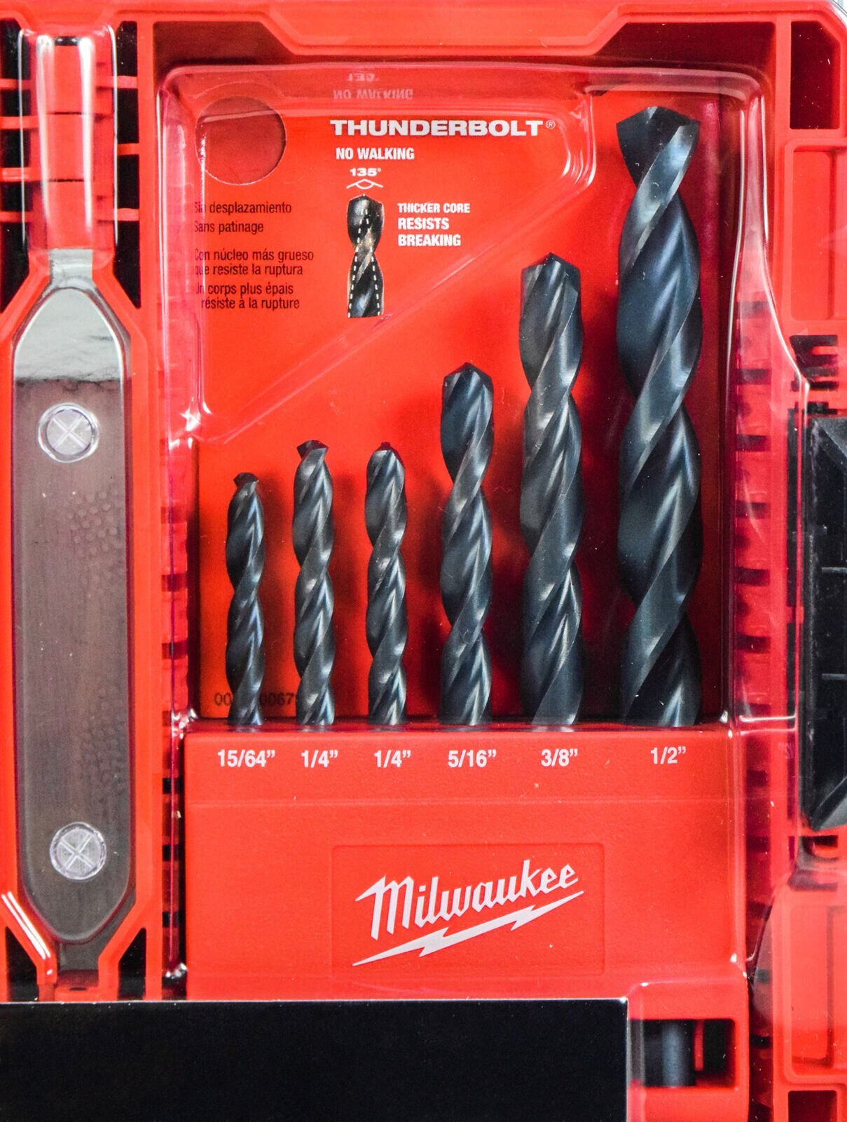 Milwaukee Thunderbolt Black Oxide Drill Bits - 21-Pc. Set, Model# 48-89-2801