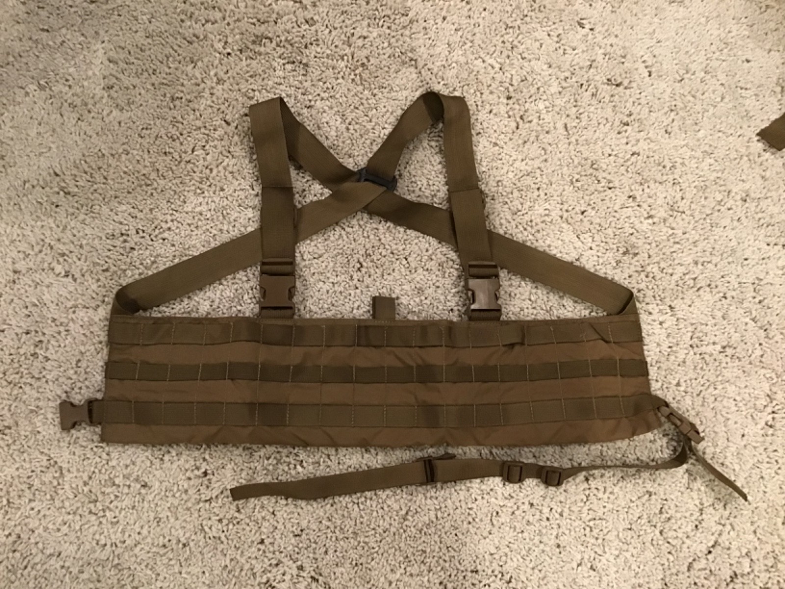 Tactical Tailor MAV Modular Assault Load Bearing Vest Chest Rig Coyote Brown LBE