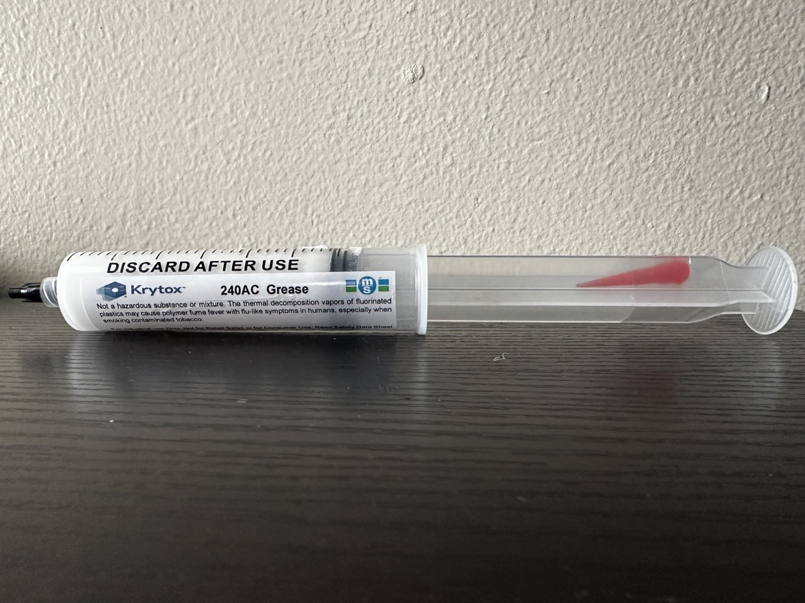 Krytox 240 Ac Multipurpose Grease Tube, White (Pack of TWO)