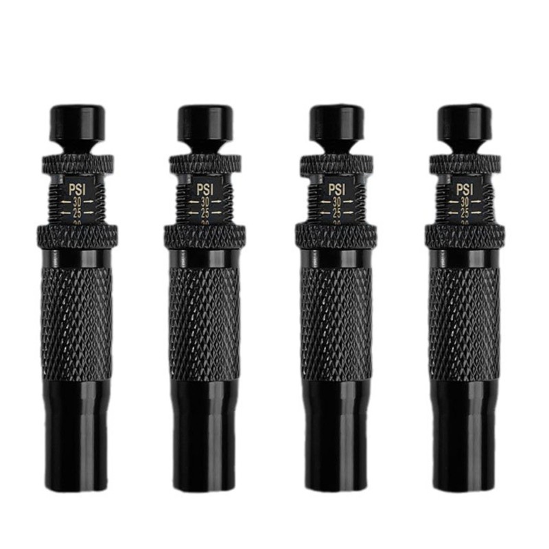 4pcs Tire Pressure Relief Valves Easily Adjustable For Offroad Vehicle Motorbike