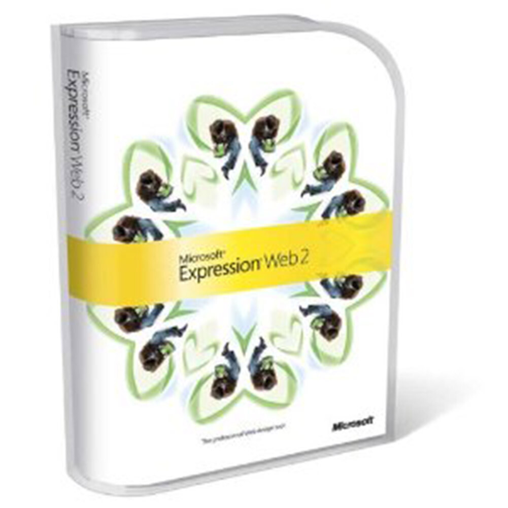 Microsoft Expression Web 2.0 Upgrade Website Design NEW