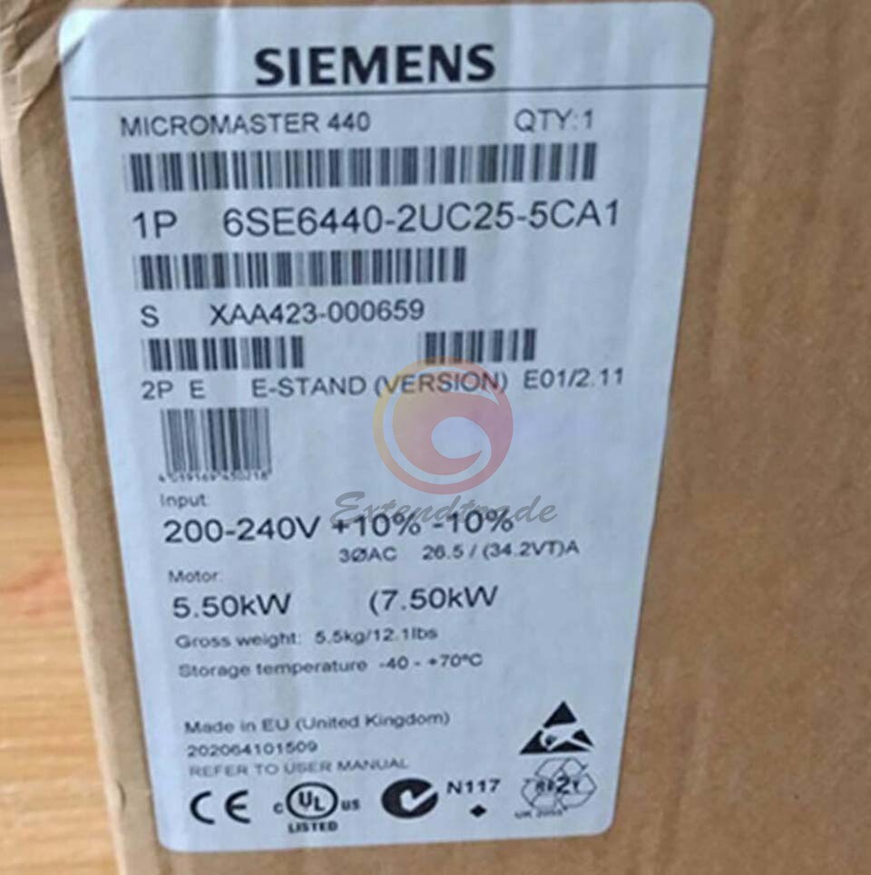 1PC SIEMENS FREQUENCY CONVERTER 6SE6440-2UC25-5CA1 6SE6 440-2UC25-5CA1 NEW