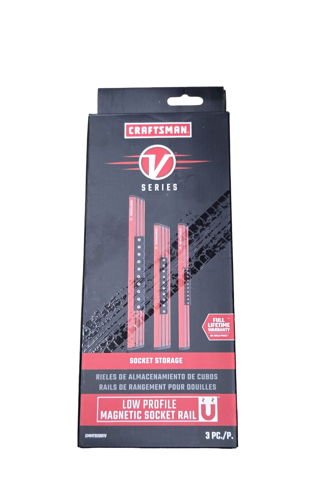 Craftsman v series magnetic socket rail 2pk