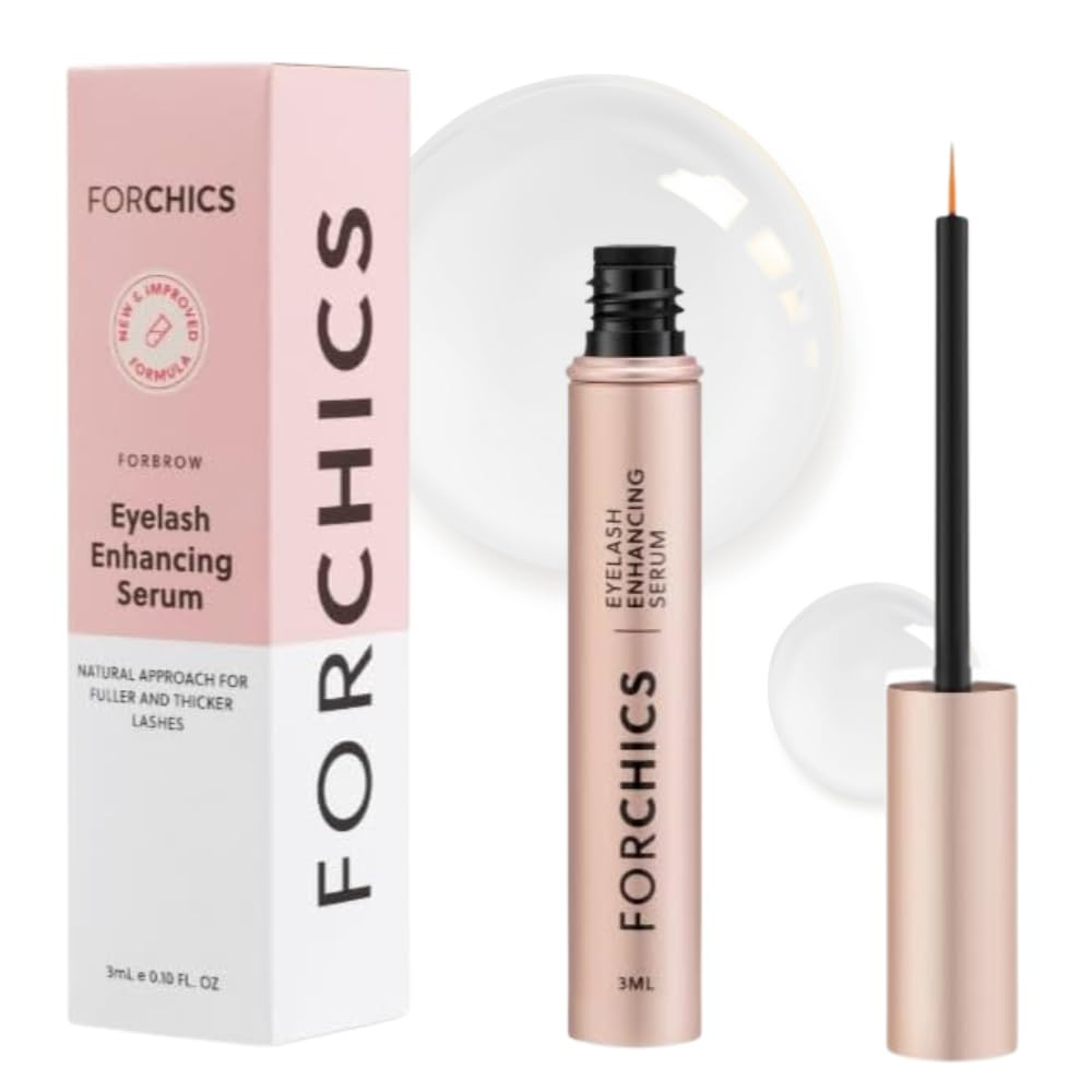 Eyelash Growth Serum - Prostaglandin-Free Lash Enhancing Serum for Longer, Thick