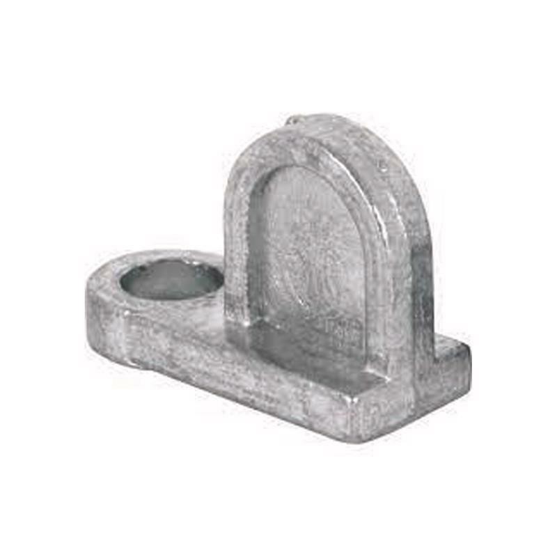 Silver Die Cast Flush Screen Clip 4 pk 23-0075