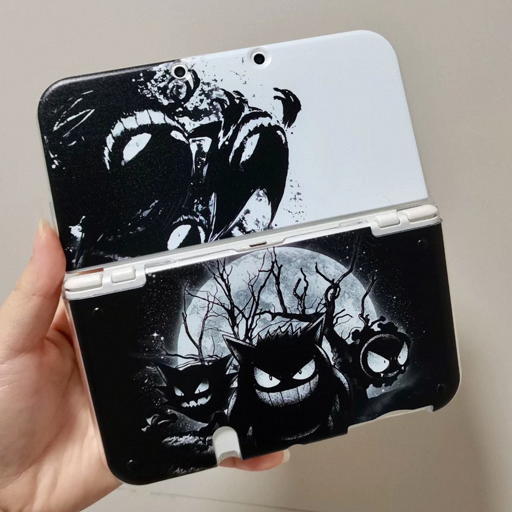 Pokemon Ghost (Gastly, Haunter, Gengar) Full Moon Night Case for Nintendo series
