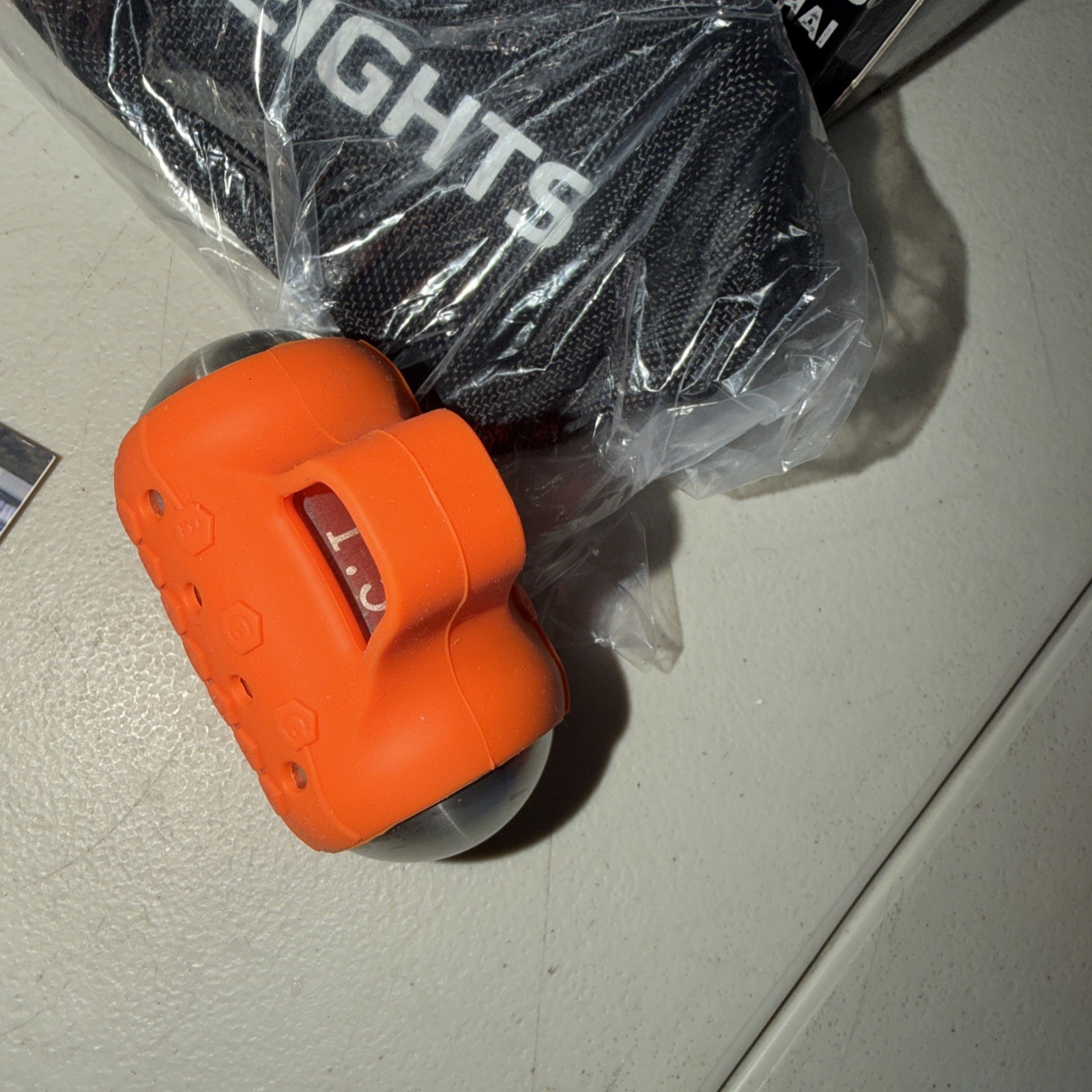 EGG WEIGHTS 1.5lb Each/3lb Set With Case ORANGE cardio max hand weights