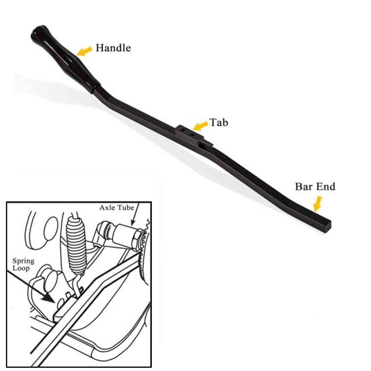 S-Cam Air Brake Spring Tool For Diesel Heavy Duty Tractors Trailers Semi-Truck