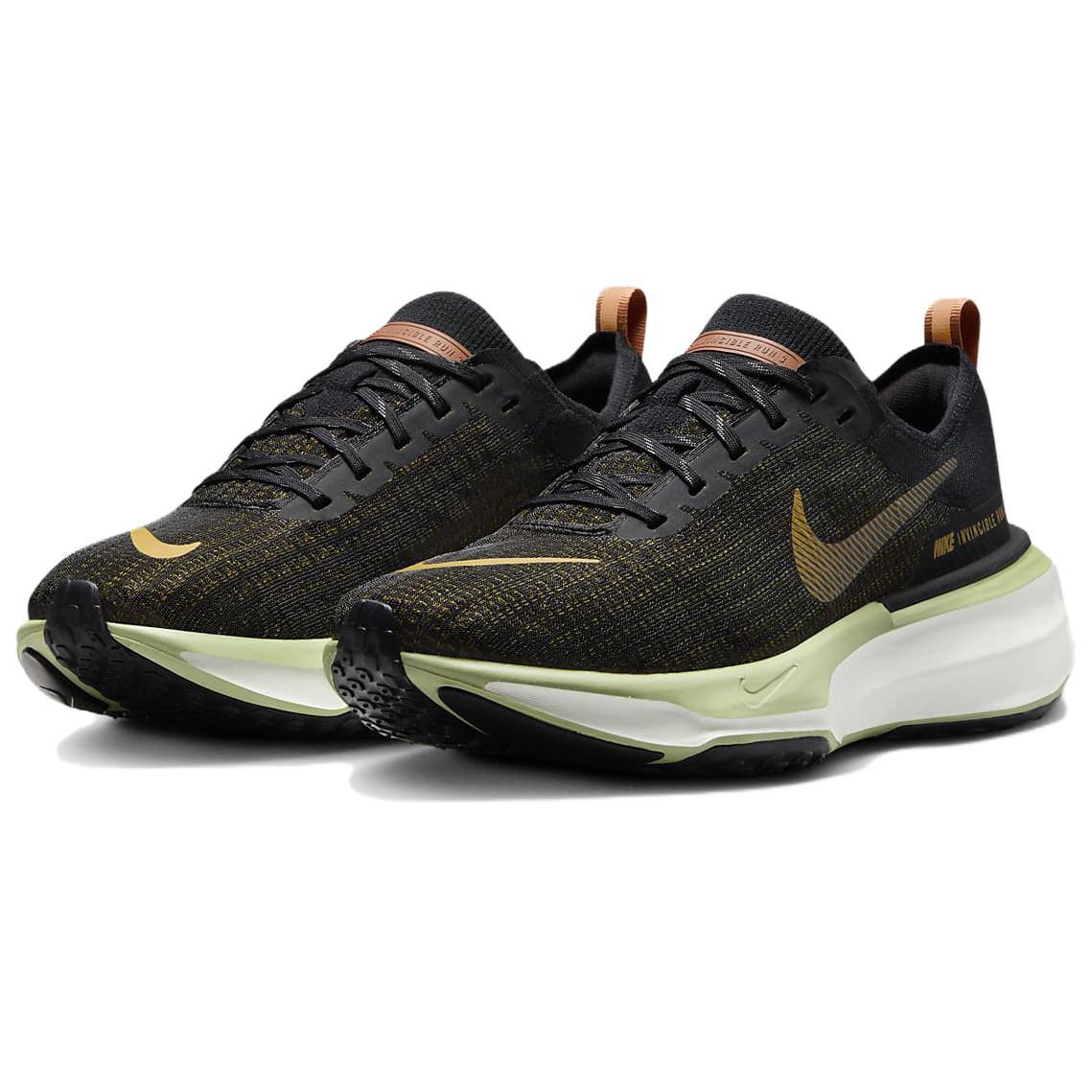 Nike ZoomX Invincible Run Flyknit 3 Black Bronzine - DR2615-004
