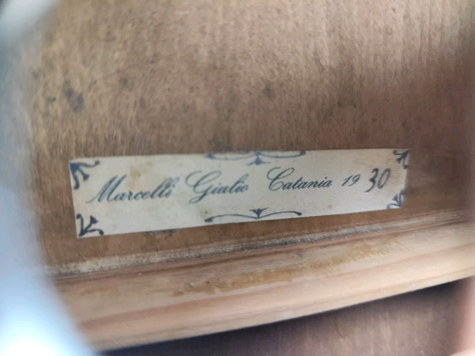 Marcelli 12 String Mandolin 4/4 July 1930 Catania ????????????????????????????????????