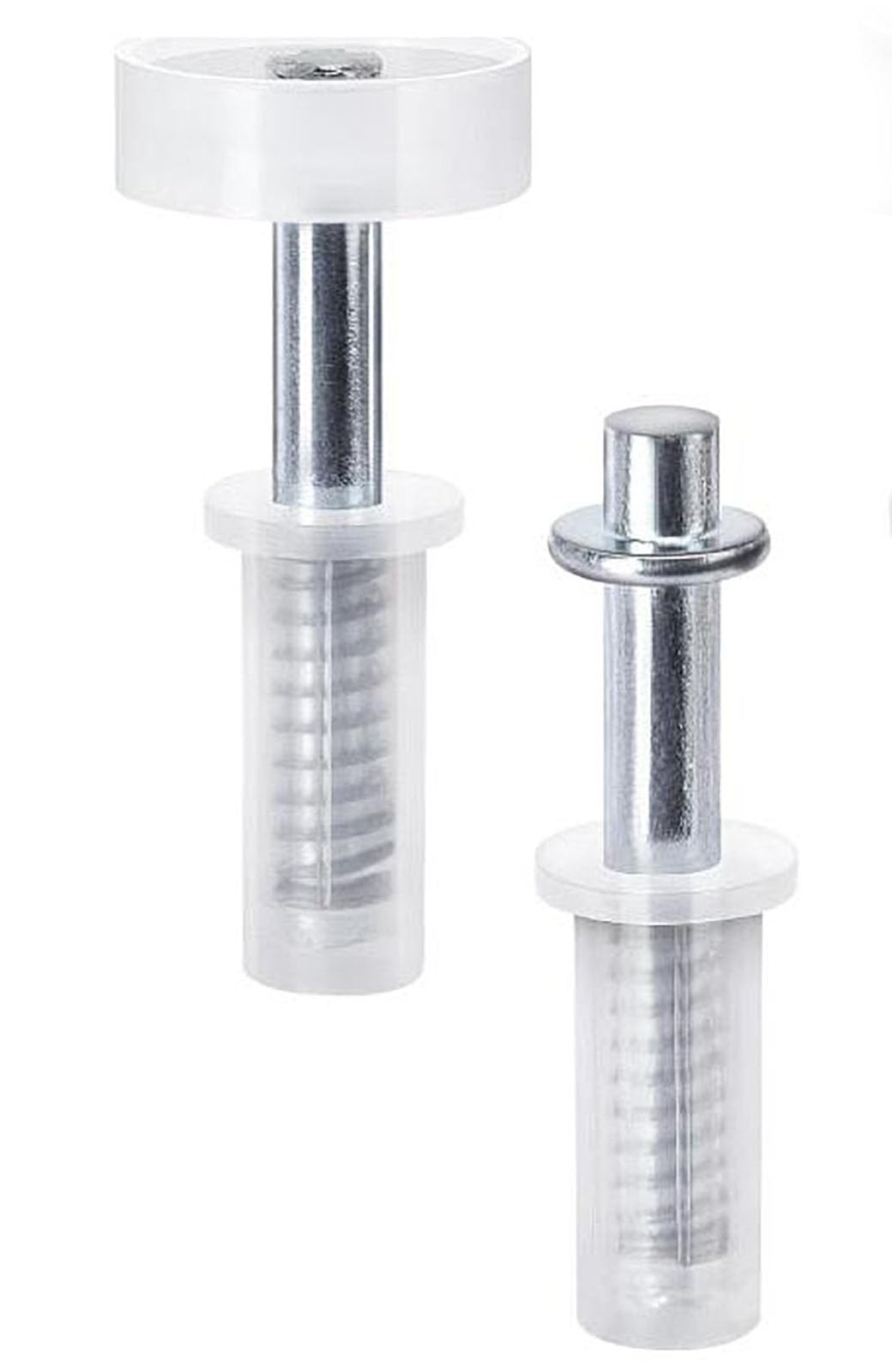 4 Pcs Bi-Fold Door Top Roller Guide Wheel and Pivot, Spring 2 Pack, 4