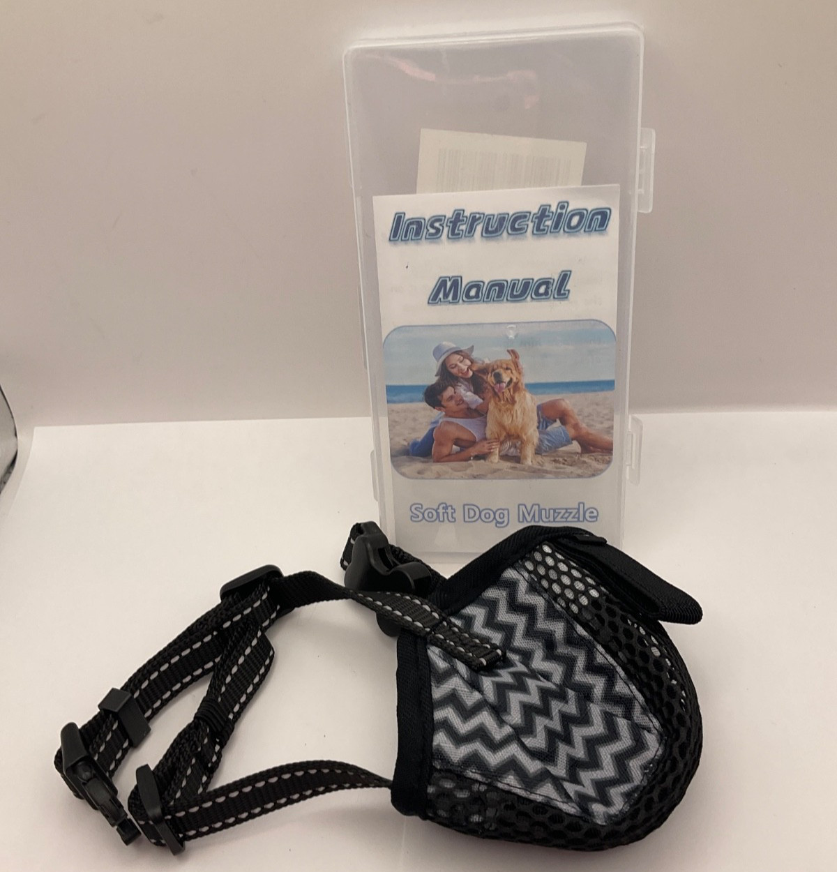 Dog Muzzle, Air Mesh Breathable Muzzle for Small Sized Dogs- New Open box