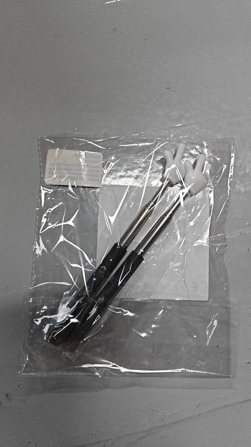 2Pcs Telescopic Teachers Pointer, Extendable Hand Pointer Finger Black