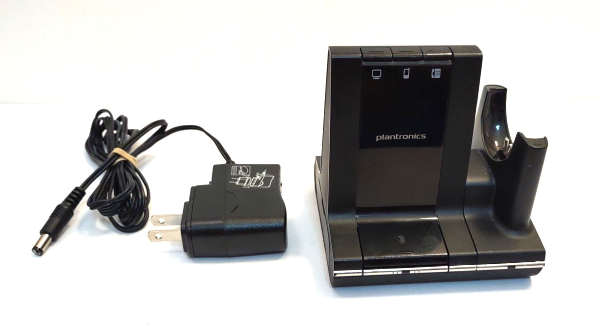 Lot of 6 Plantronics WO2 W02 Charging Base Savi W710 W720 WH300 WH350 83545-01