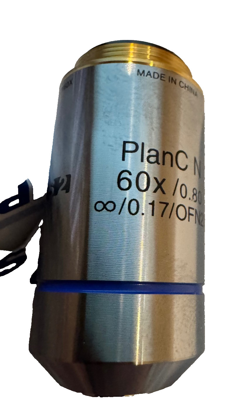 OLYMPUS PLAN C 60X /0.80, UIS 2, MICROSCOPE OBJECTIVE
