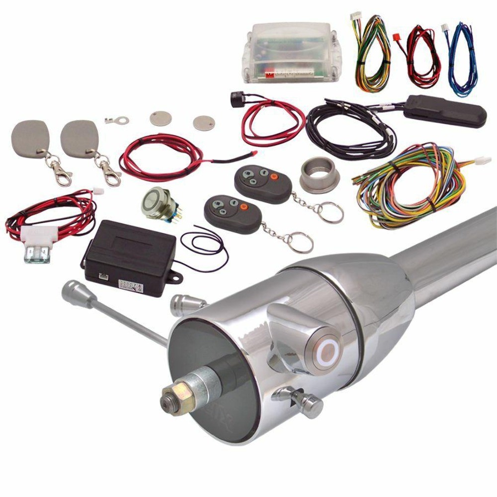 Autoloc AUTHFS2502W White One Touch Engine Start Kit w/RFID