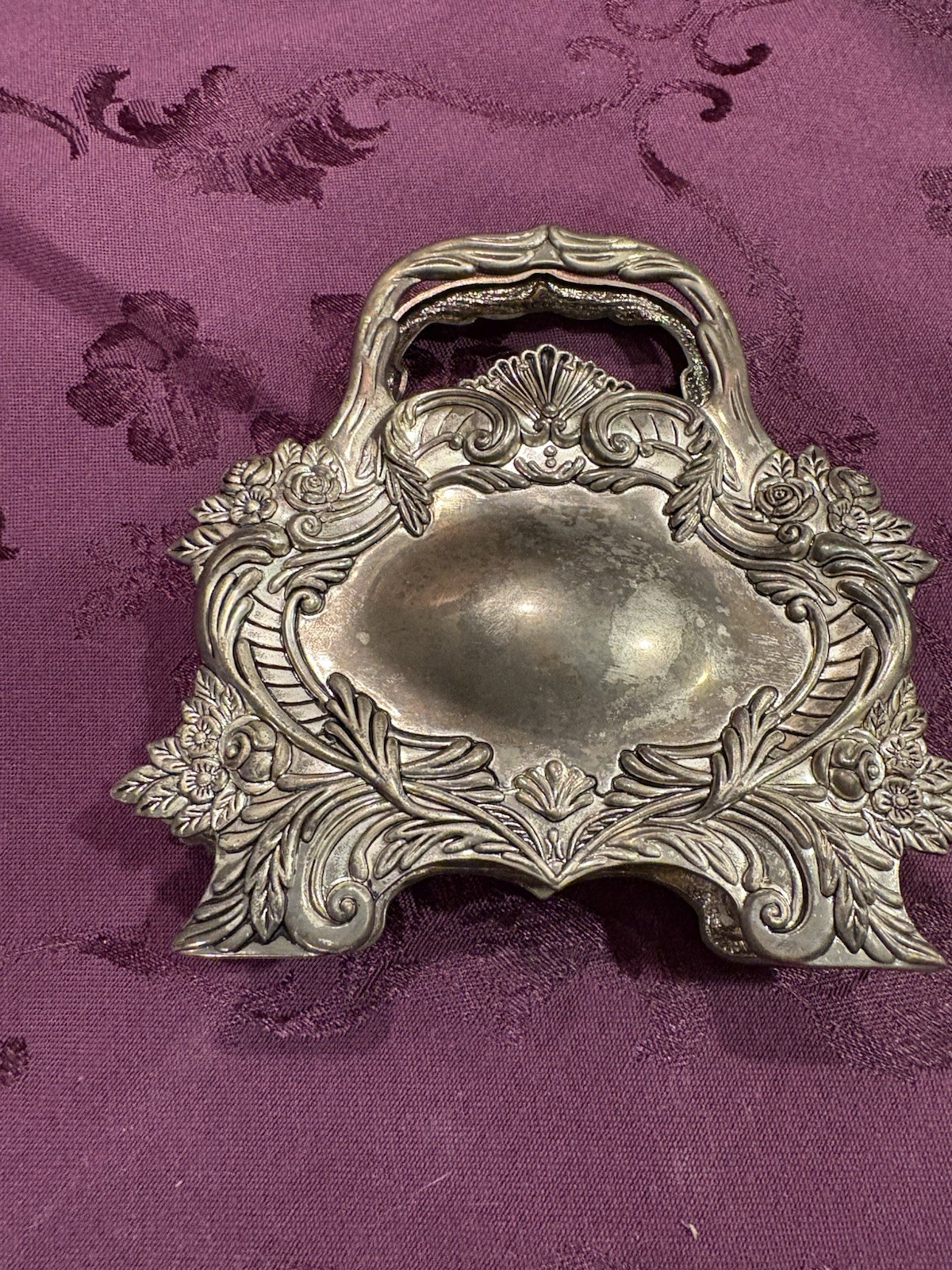 Vintage Studio Silversmith’s Napkin Holder