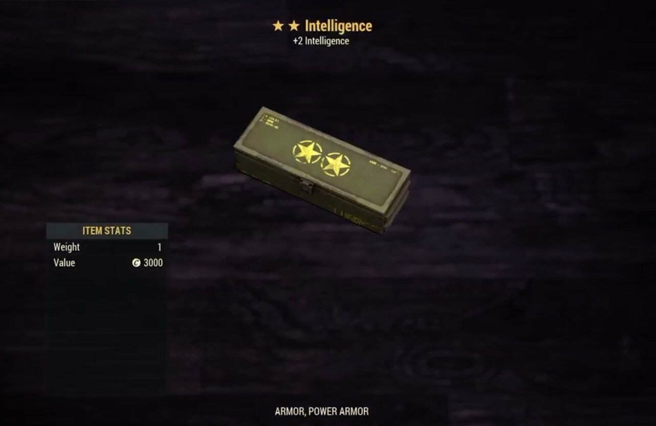 (Xbox) Intelligence Legendary Mod - XP Buff
