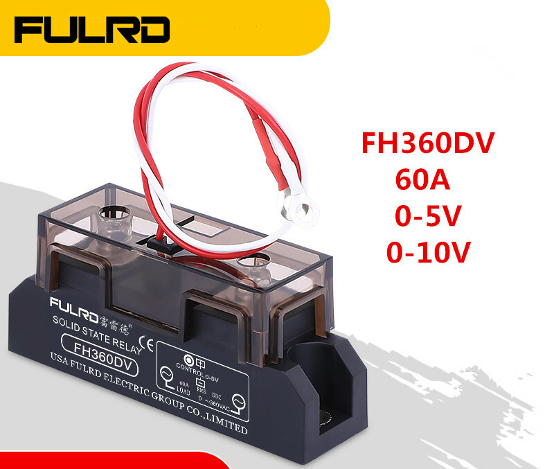 FULRD FH360DV 0-5V 0-10V 60A Industrial Solid State Relay Voltage Regulator