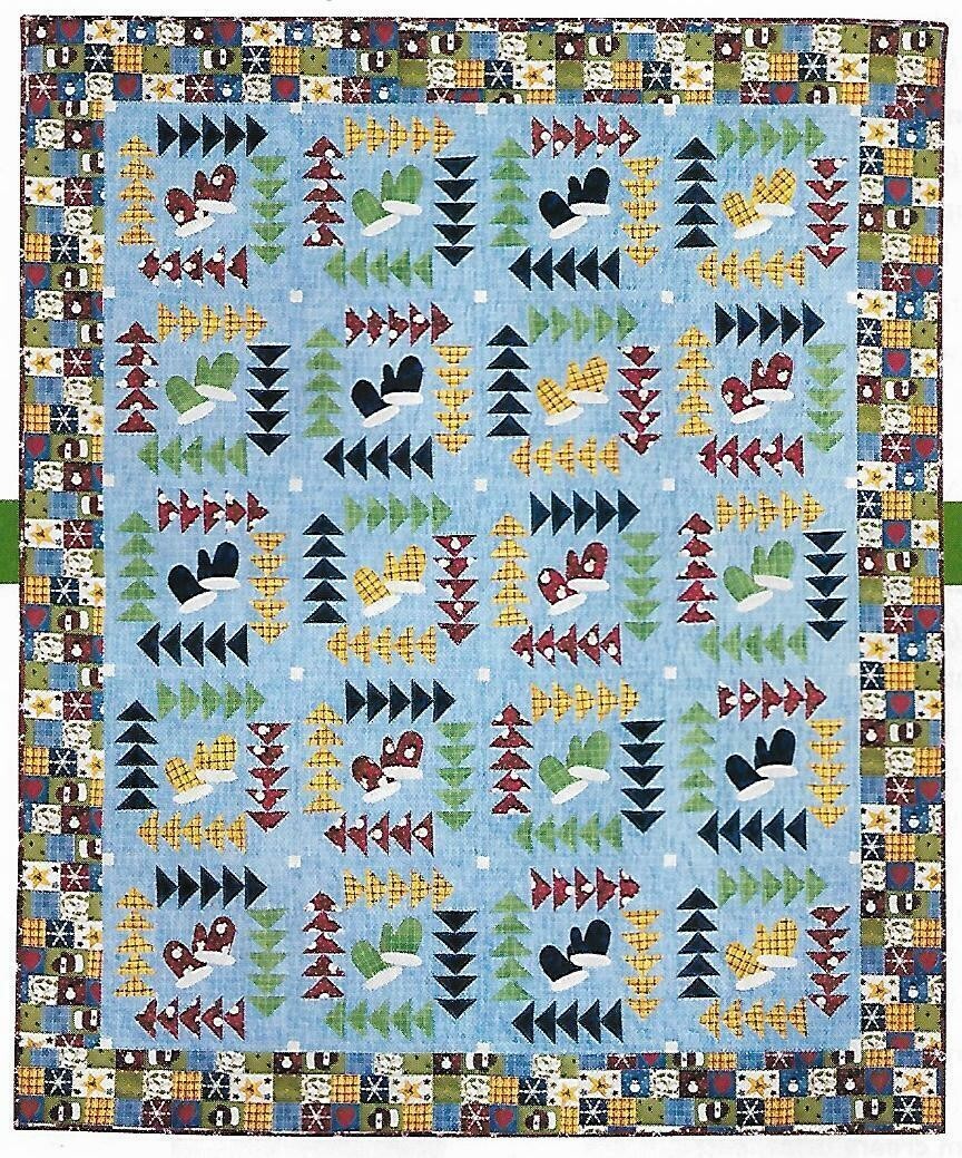 Do Snow Geese Wear Mittens? Quilt quilting pattern instructions