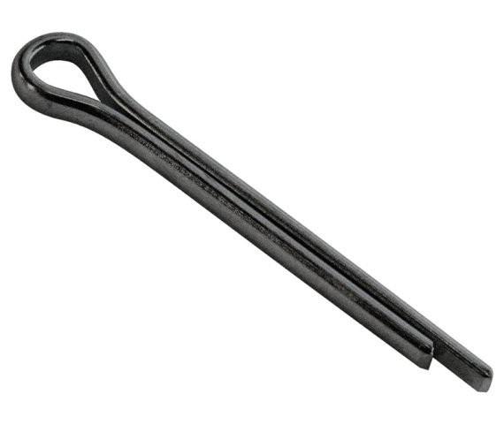 Cotter Pin 1/4 x 1 Carbon Steel Zinc Clear (175 Pieces)