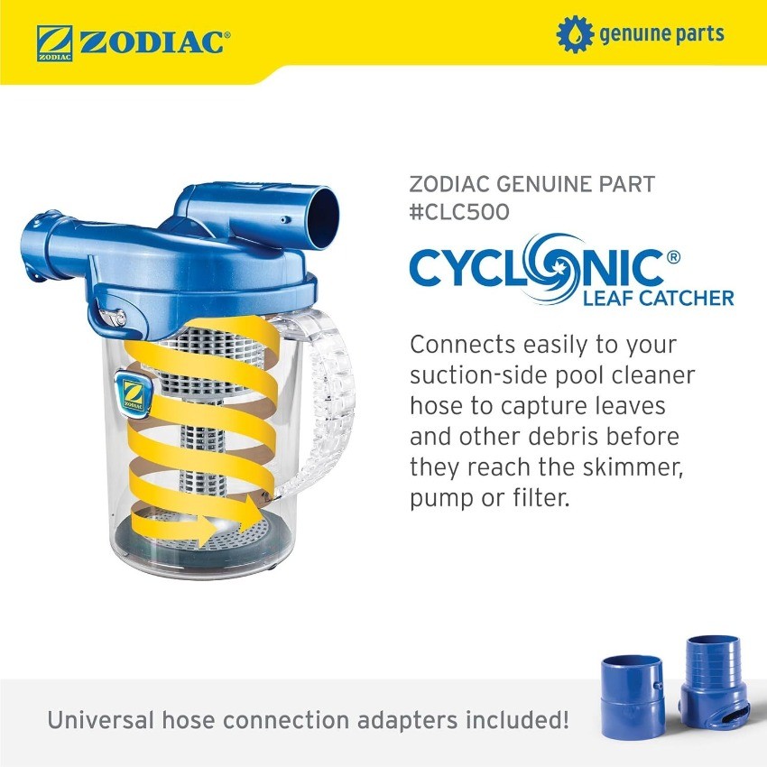 Zodiac Cyclonic Pool Cleaner Automatic Leaf Catcher Canister flash sale