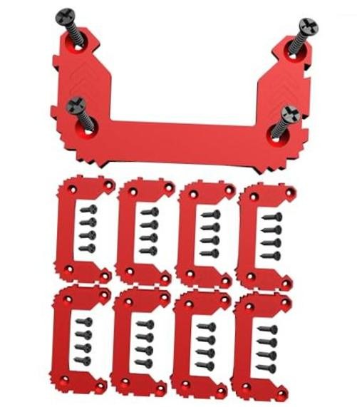 PCS for Milwaukee Packout Cleats, Cleat 'n' Feet Cleats Compatible with 8 red