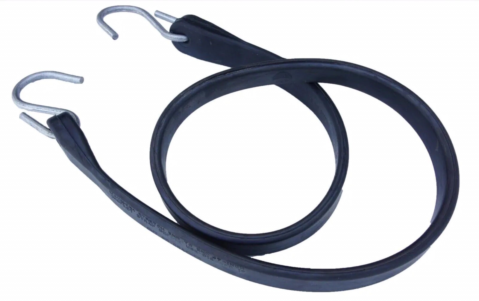 50 Pack 21" Tarp Straps JB NATURAL RUBBER Truck Trailer Tie Down Bungee Cords