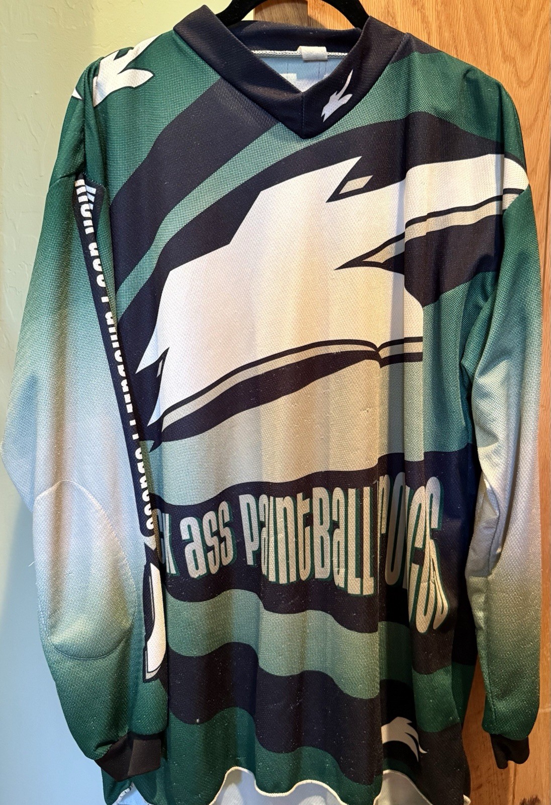 Vintage KAPP Jersey Paintball Shirt Kick Ass HTF READ DESCRIPTION