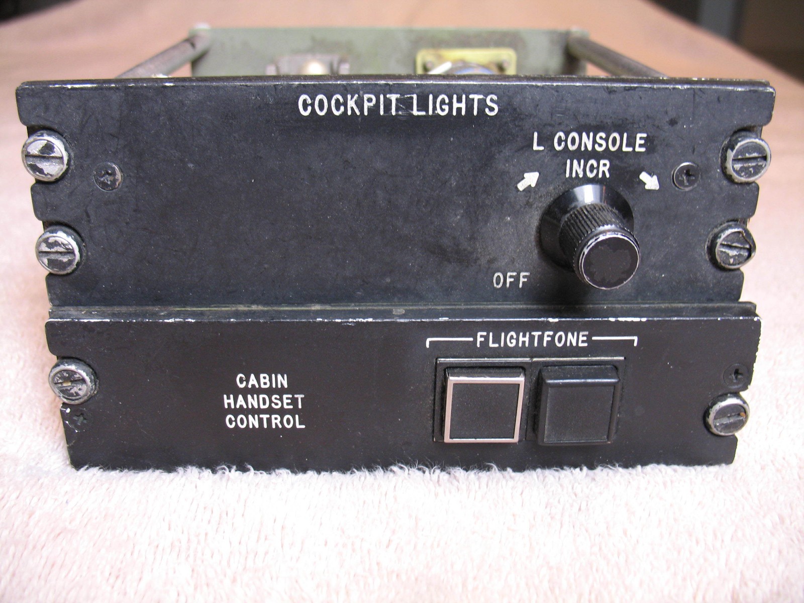 2 Gulfstream Cockpit Control Panels