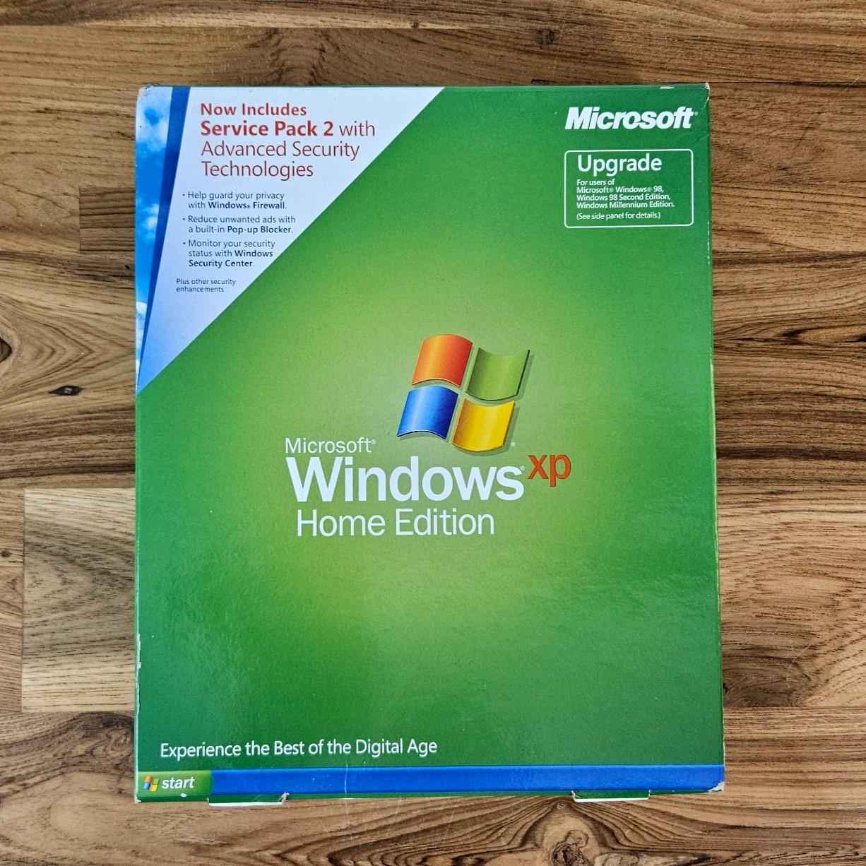 2002 Microsoft Windows XP Home Edition Upgrade, New Sealed