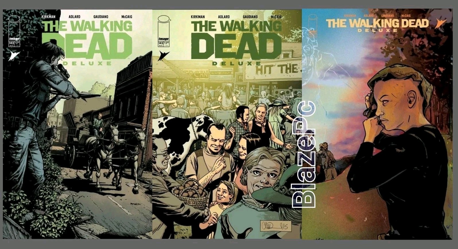 Walking Dead Deluxe #142 Cover A B C Variant Set Options 2026 Presale 8/5