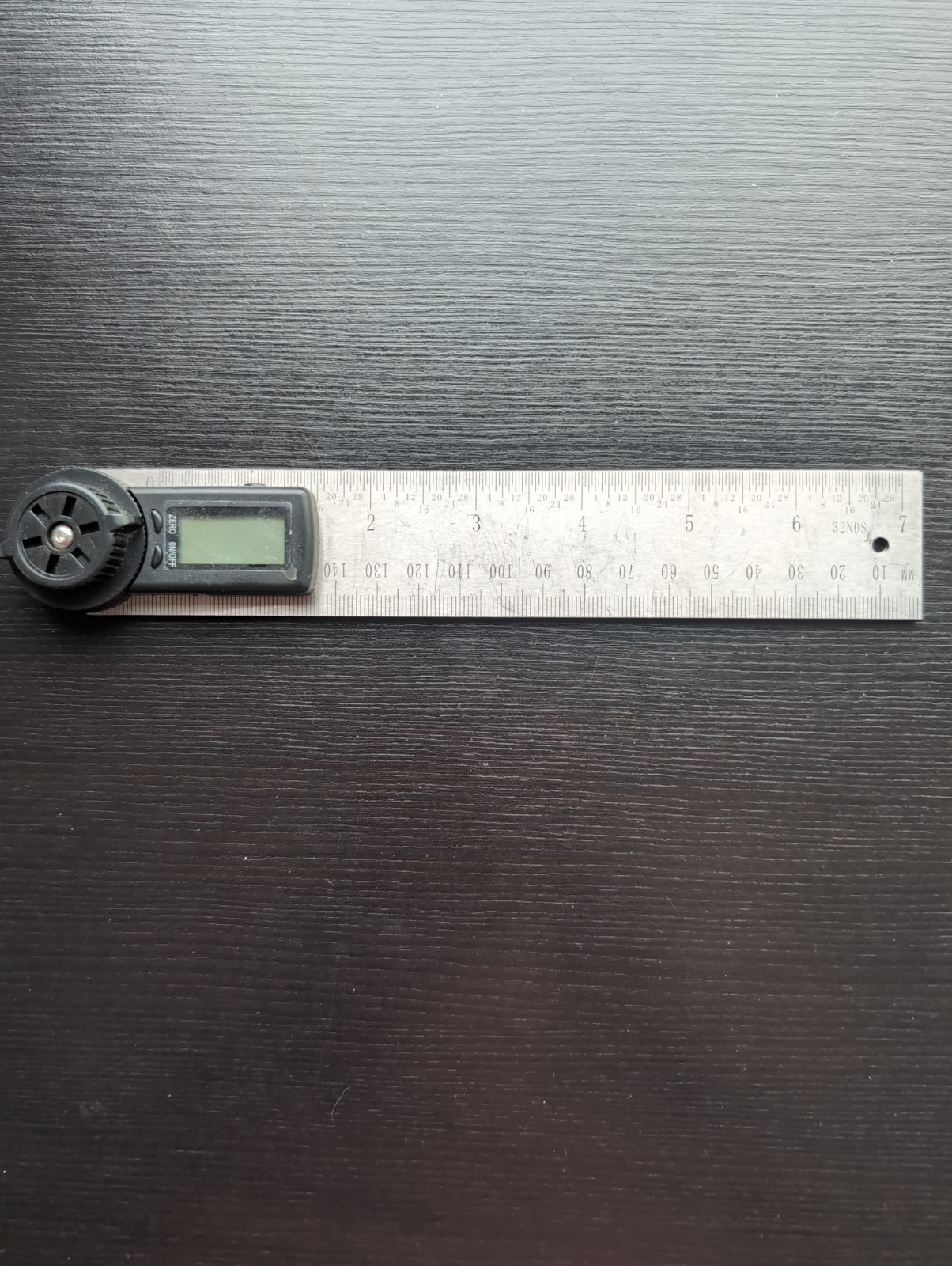 7” Digital Angle Finder Electronic Protractor Goniometer Miter Gauge Ruler