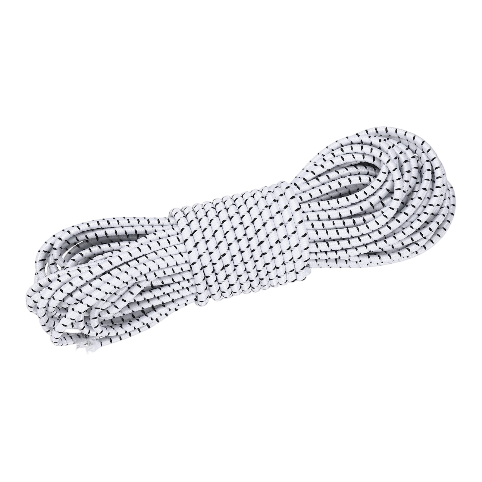 1/8 Inch Elastic Bungee Shock Cords 26 Feet Stretch String Rope, Dark Dot