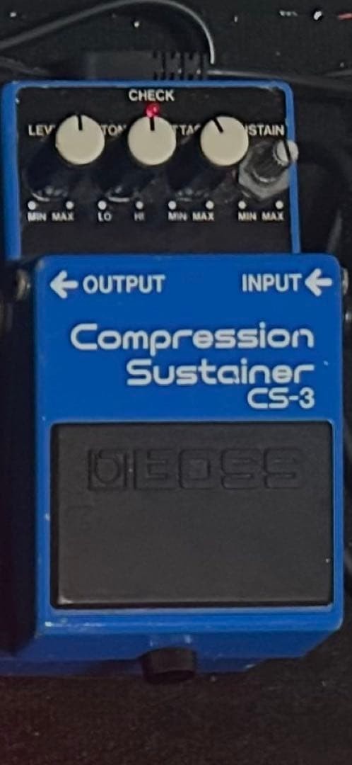 Junk BOSS CS-3 Compression Sustainer #18 for Parts or Repair Required JAPAN