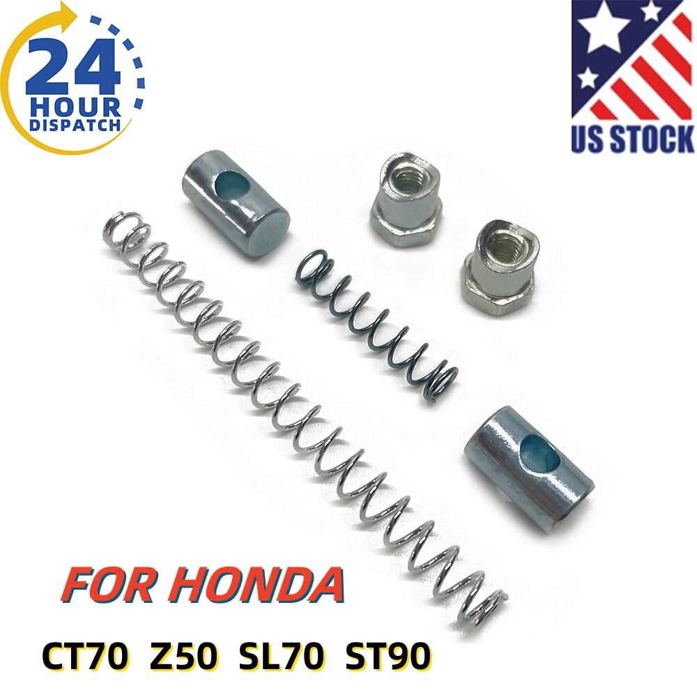 For HONDA CT70 CT90 Z50 SL70 OEM Brake Adjustment Hardware Kit With Springs