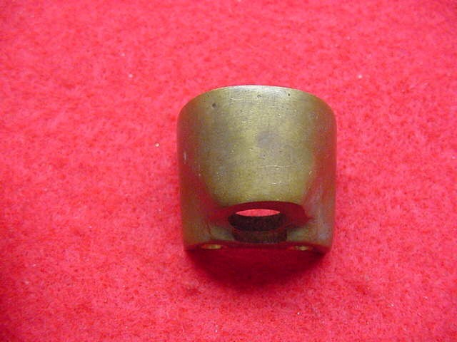 Muzzleloader Rifle Nose Cap- 1" Hex Barrel- Brass - New Old Stock (A)