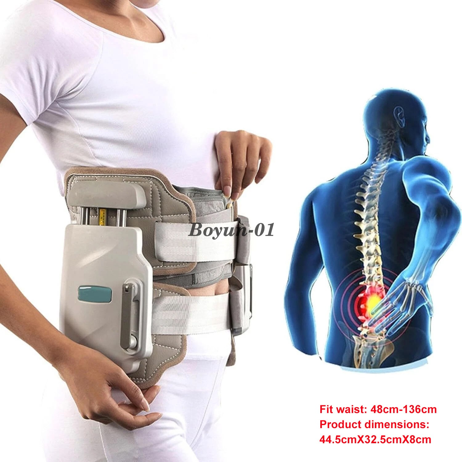 Spinal Decompression Device Sciatica and Back Pain Home Therapy Pain Relief