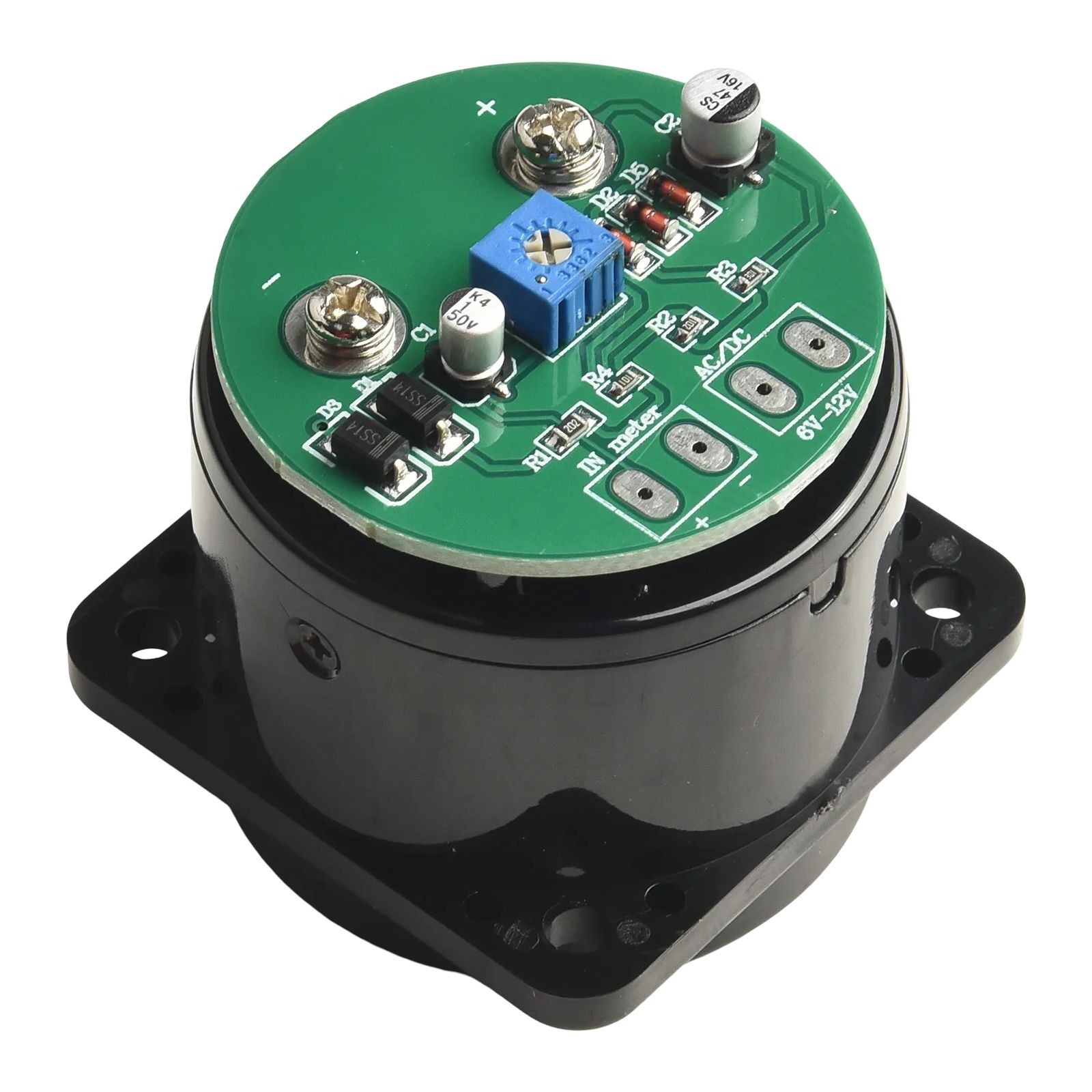 Sleek Design 45mm VU Level Meter with Integrated Driver Board Lighting