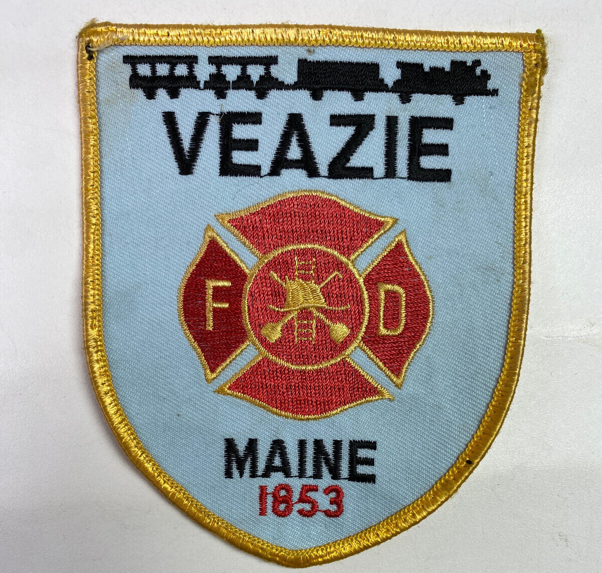 Veazie Fire Maine ME Patch R1