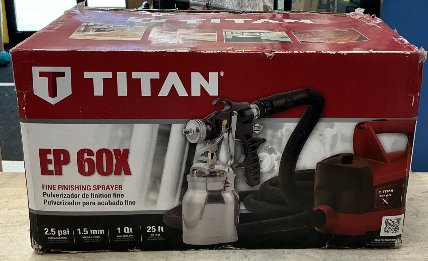 Titan EP 60X Fine Finishing HVLP Paint Sprayer 2456449