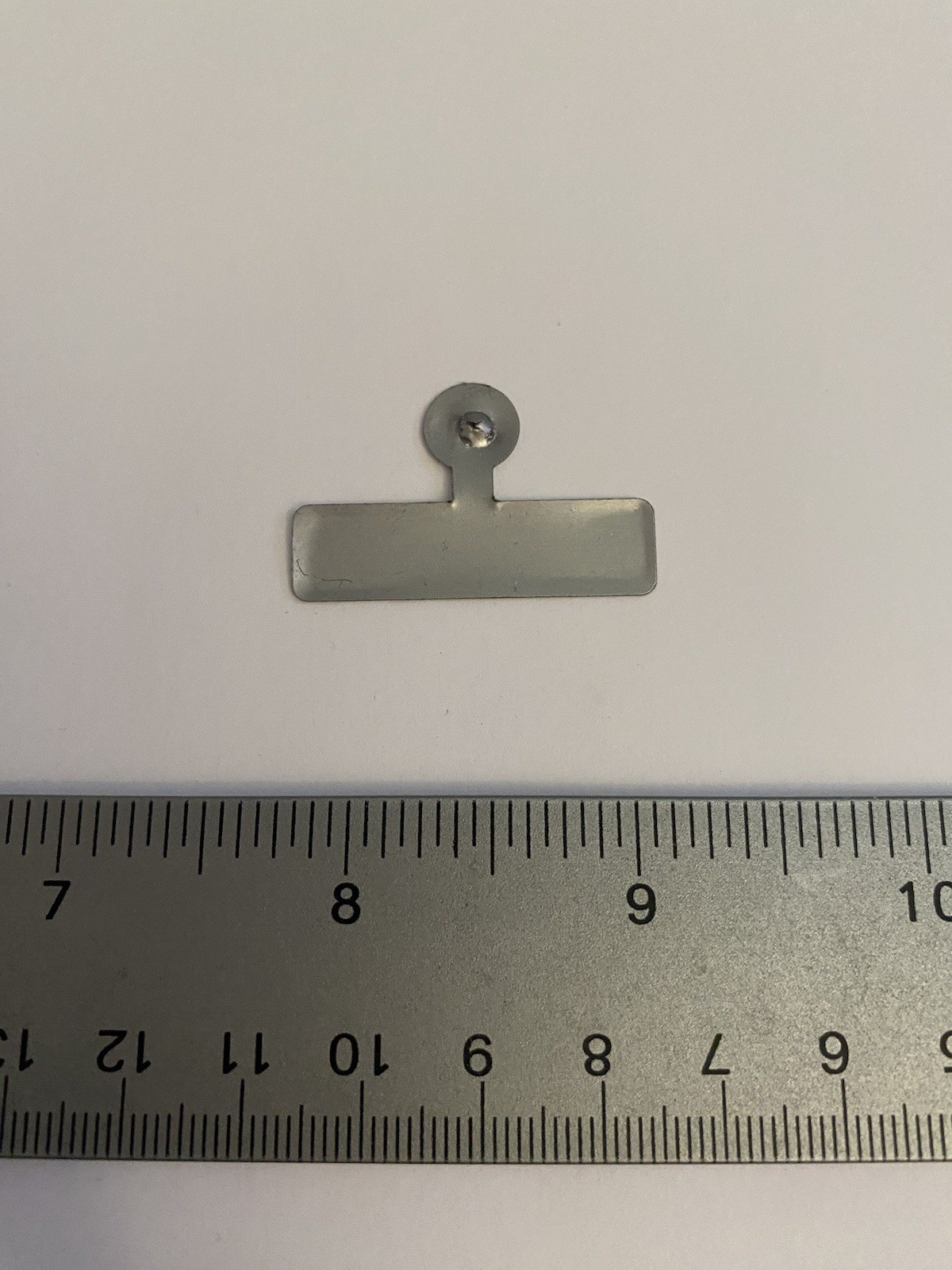 Malcolm Tab Fold Over Button P64