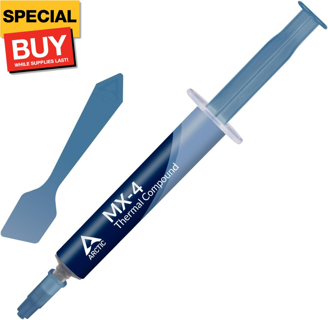 MX-4 (incl. Spatula, 4 g) - Premium Performance Thermal Paste for All Processors