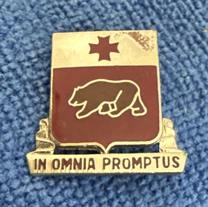 US ARMY DUI DI Pin ~ 201st Support Battalion D25