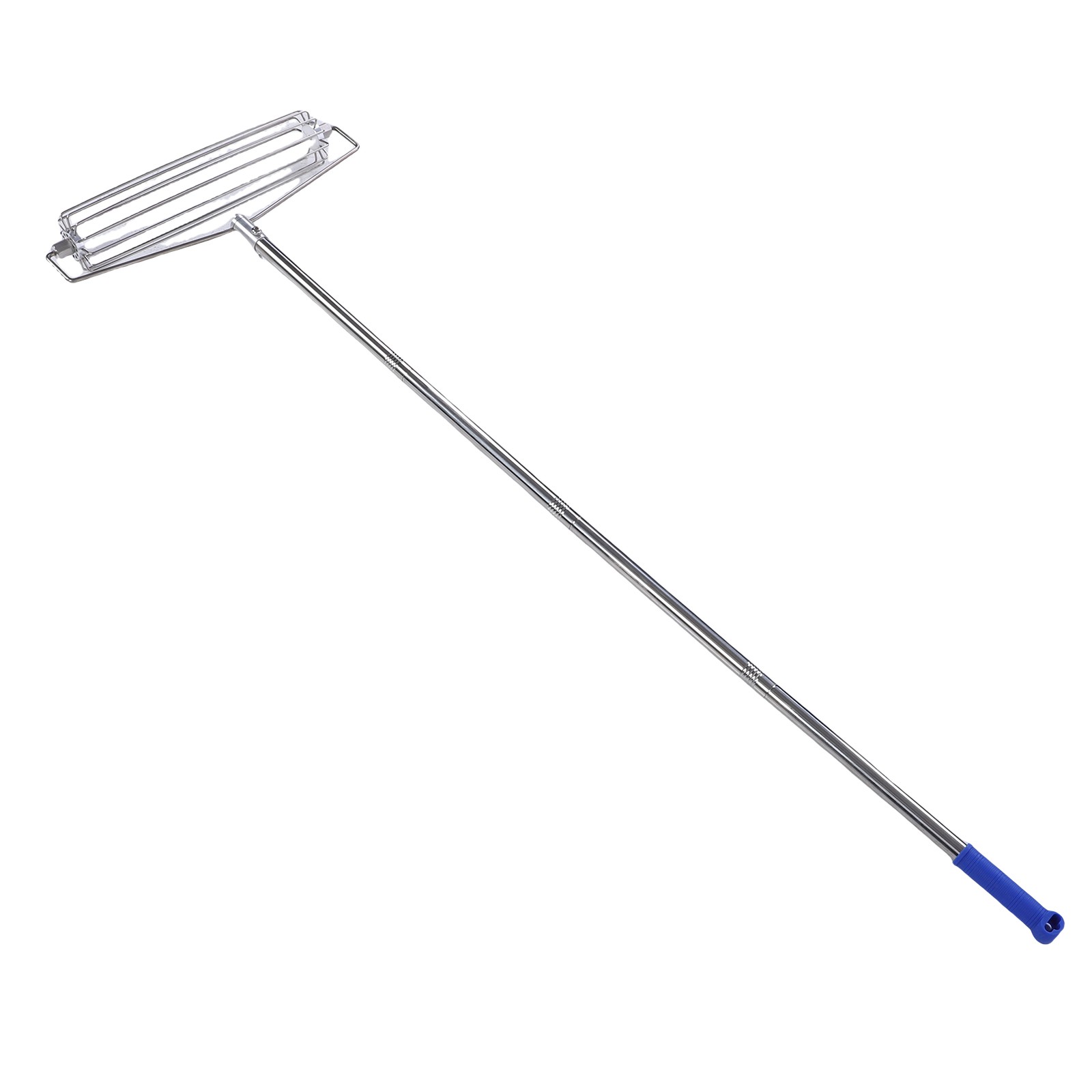 Sand Bunker Rake 4.5FT 304 Stainless Steel Course Roller Sand Trap Rake For Long