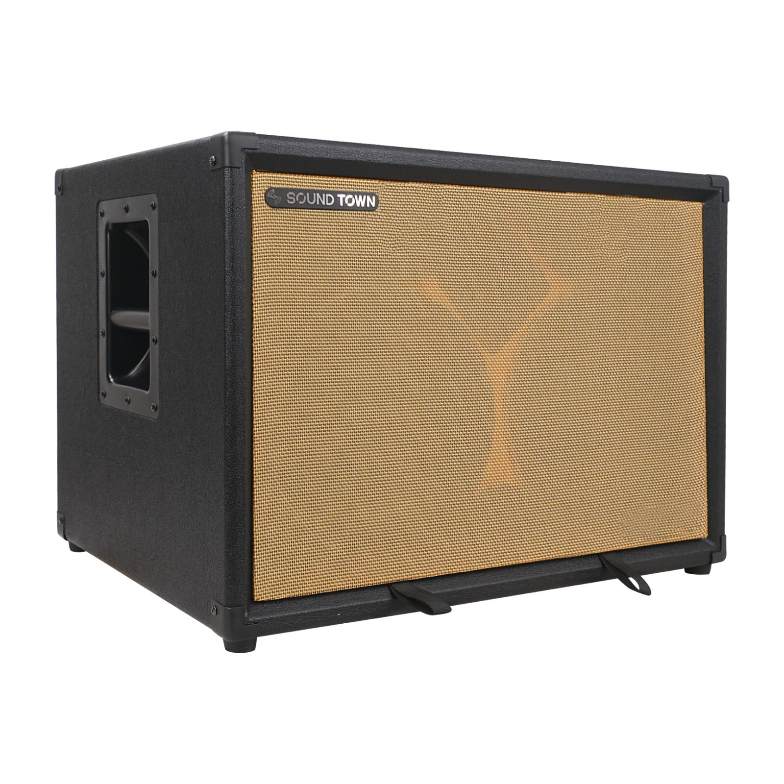 OPEN BOX: Sound Town 2 x 10” 400W Bass Cabinet Horn Birch Plywood (BGC210BK-R)