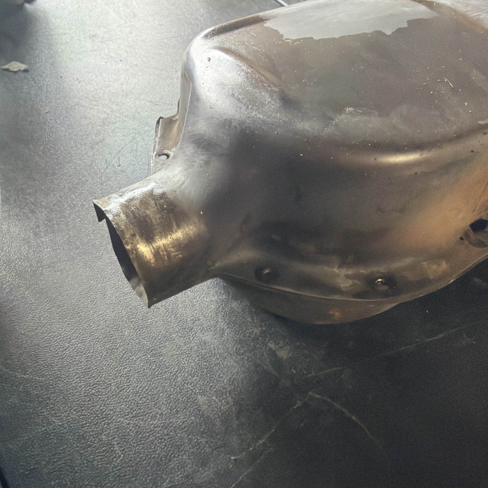 1946 Cessna 140 120 C75 C85 C90 Exhaust muffler Shroud heat baffle