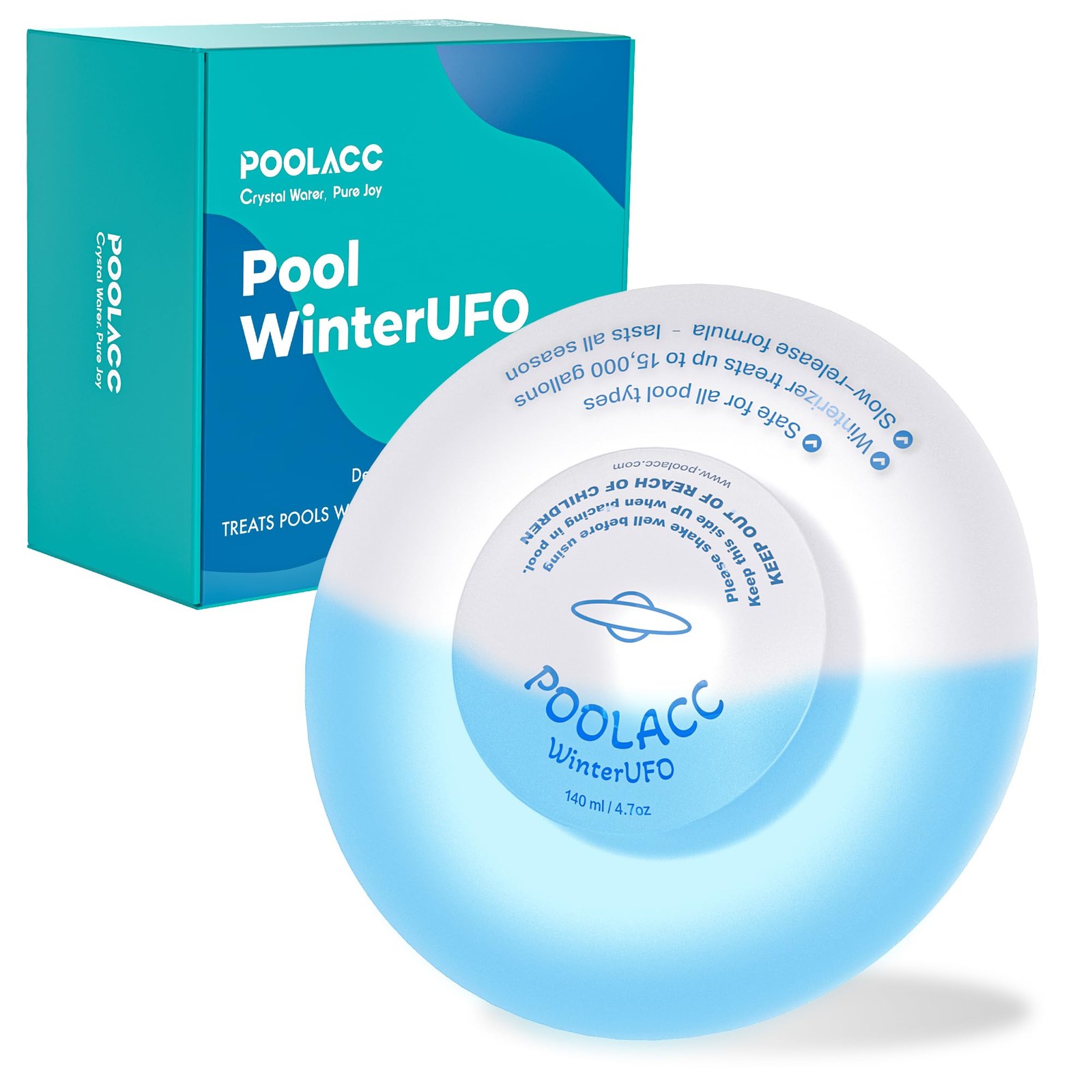 POOLACC 4-in-1 Winter Pool Closing Kit for Above-Ground & In-Ground 1 pack